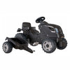 Smoby Farmer XL Steptractor mit Trailer Schwarz