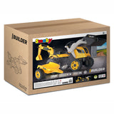 Smoby Builder Max Baggertraktor mit Anhänger Gelb - afbeelding 2
