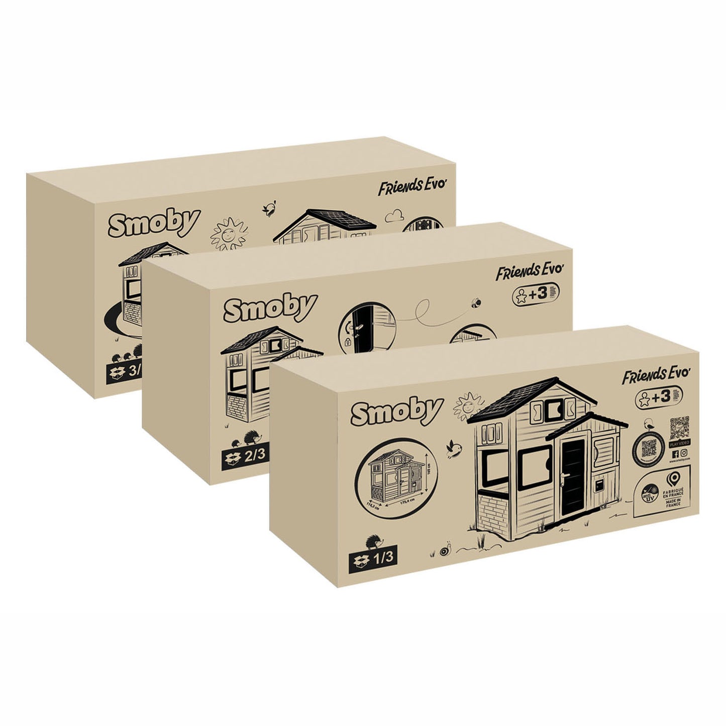Smoby evo friends Spielhaus