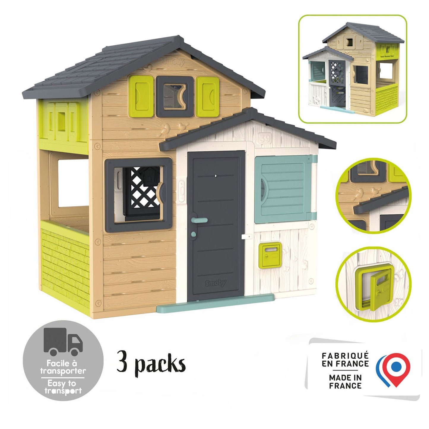 Smoby evo friends Spielhaus