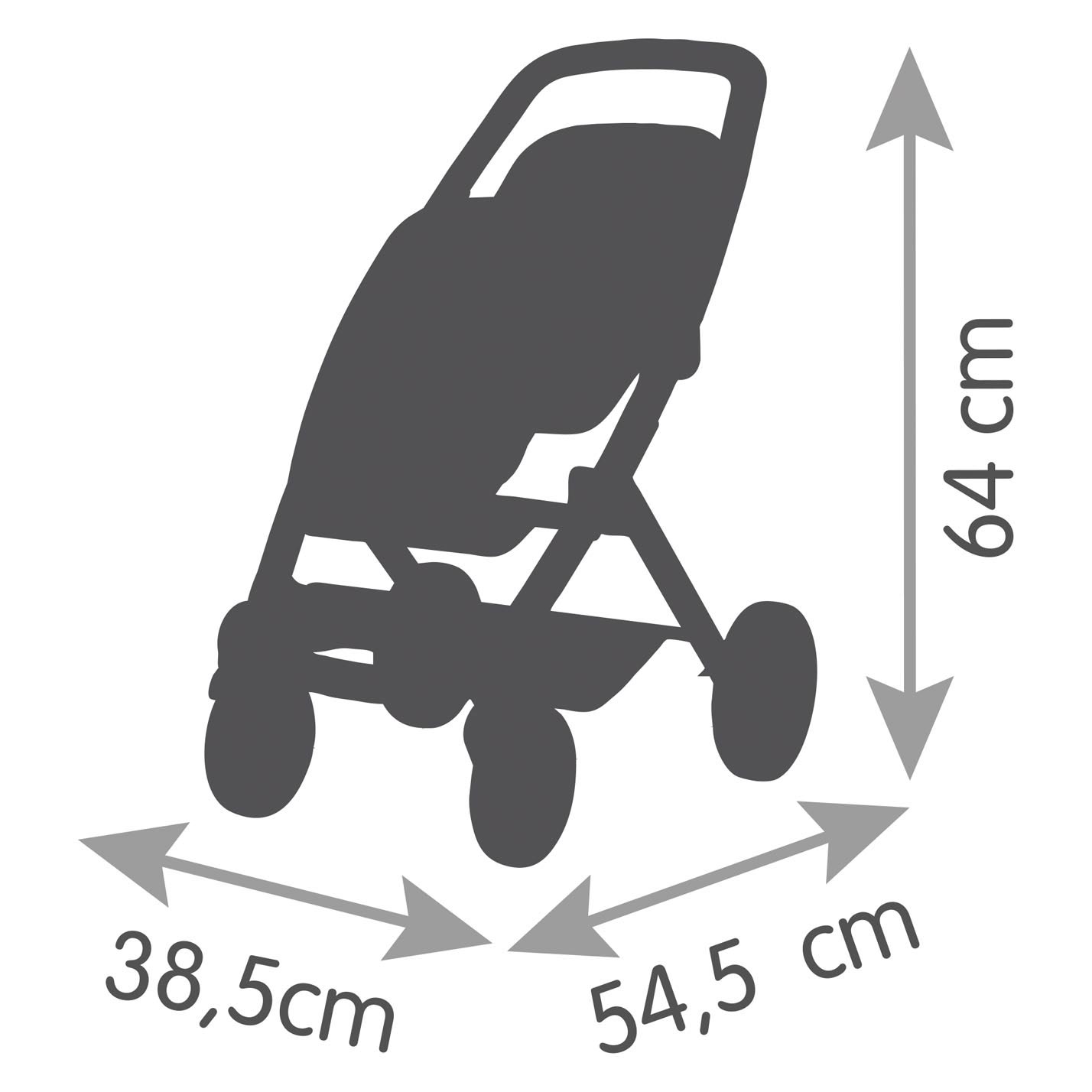 Smoby - Maxi -Cosi Puppe richtiger Salbei für 2 Puppen