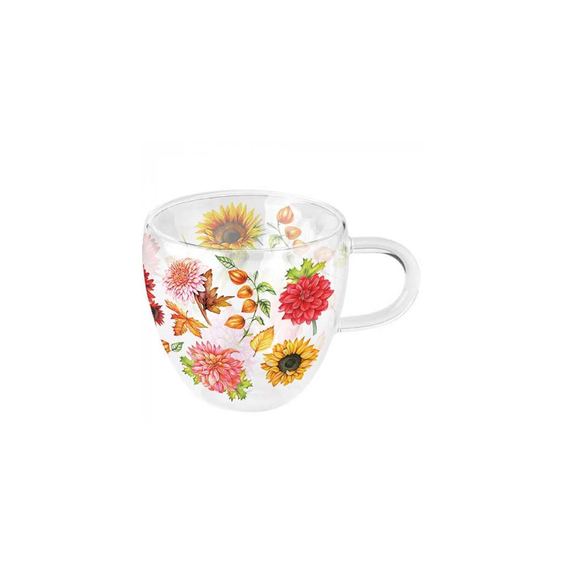 Ambiente Glas 200ml Herbstblüte