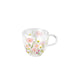 Ambiente doppelwandiges Glas Pastellblumen rosa
