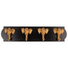 Ootb Holzgarderobe Elefant ca. 48x11x5,5cm