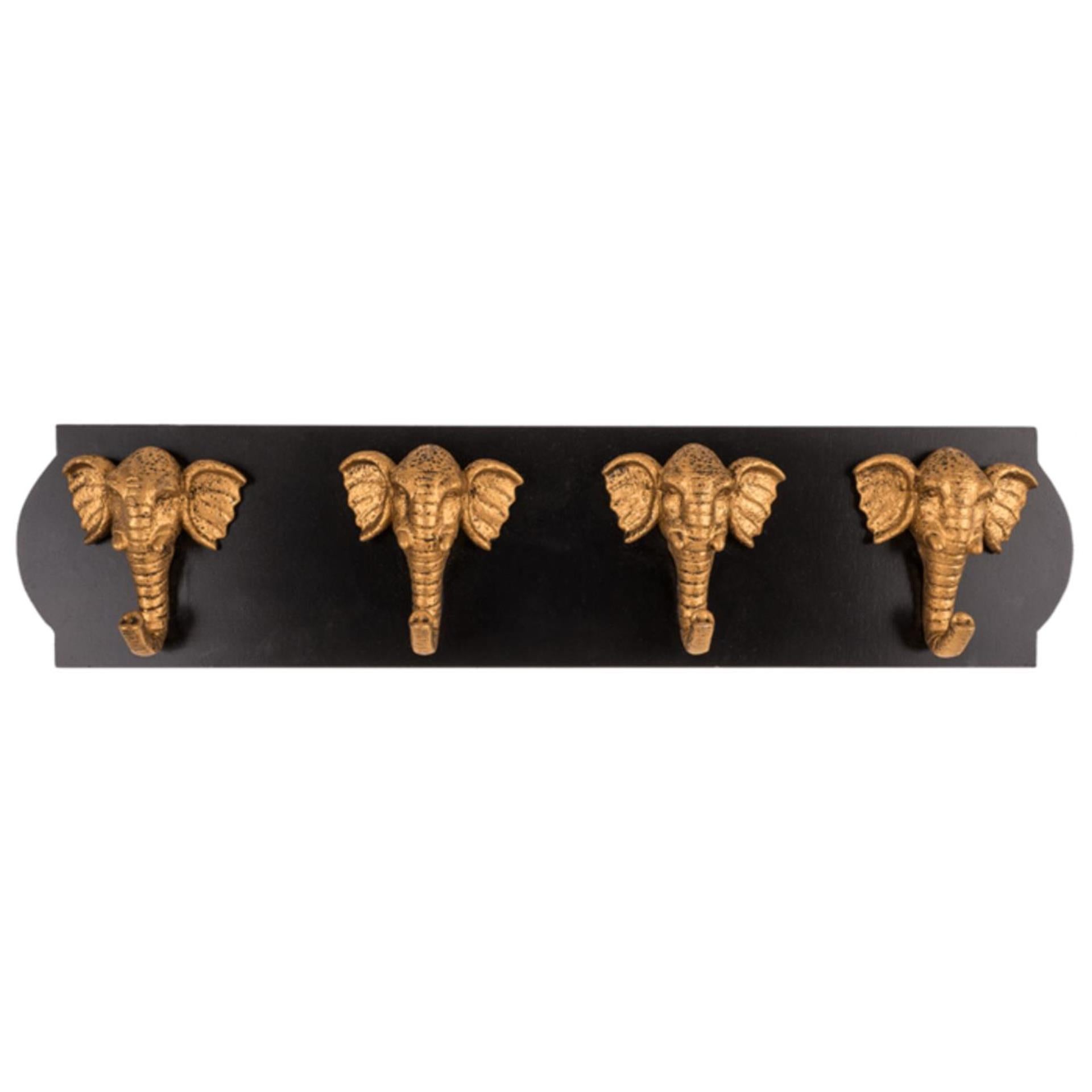 Ootb Holzgarderobe Elefant ca. 48x11x5,5cm