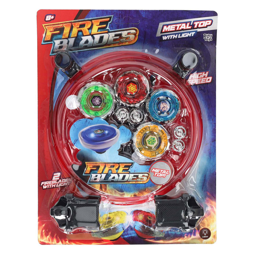 Fireblade-Stadion mit 4 Battle Tops
