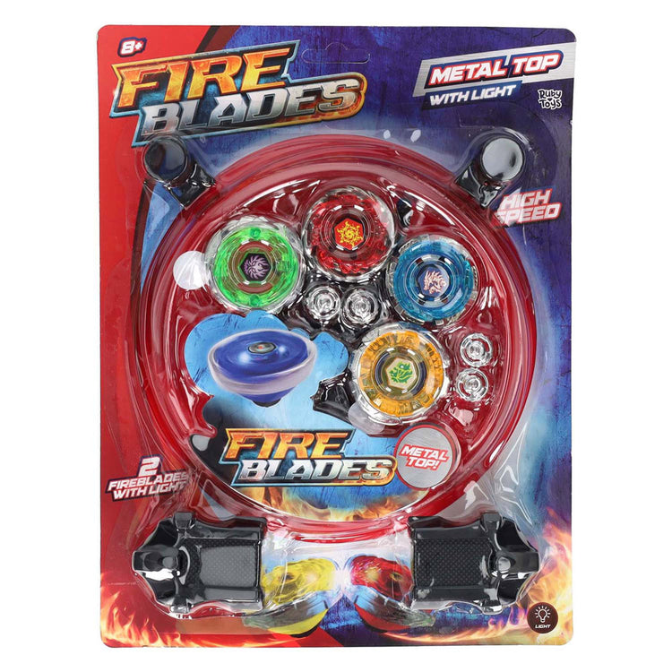 Fireblade-Stadion mit 4 Battle Tops