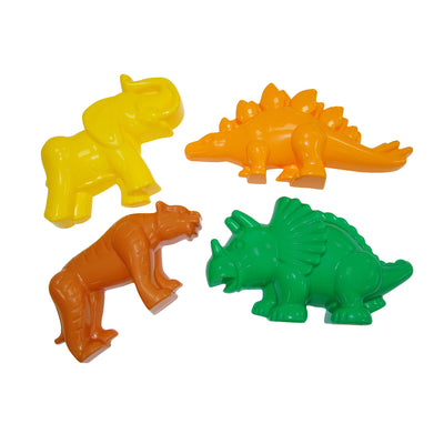 Cavallino Toys Cavallino Sandform Set Dino's und Wildtiere