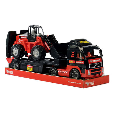 Cavallino Mammoet Truck mit Anhänger und Bagger