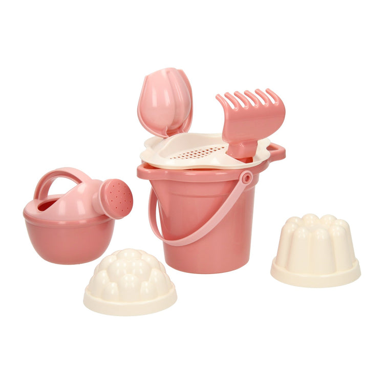Cavallino Toys Cavallino Bucketet Pastell Pink, 7dlg.