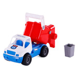 Cavallino Toys Cavallino Grip Müllwagen mit Gummireifen, 29 cm - afbeelding 2