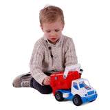 Cavallino Toys Cavallino Grip Müllwagen mit Gummireifen, 29 cm - afbeelding 5