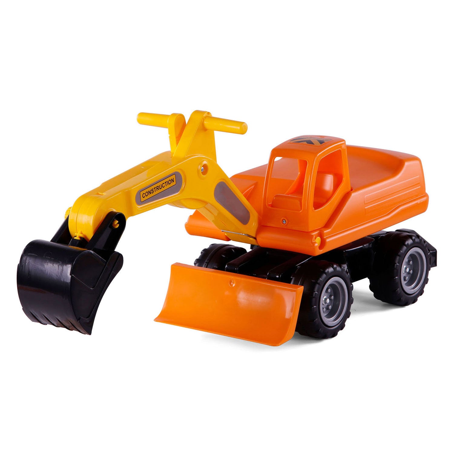 Cavallino Toys Cavallino Mega Bagger Walking Car Orange, 79 cm