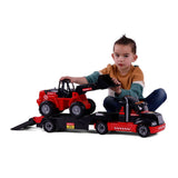 Cavallino Toys Cavallino Mammoet Torpedo Truck mit Bulldozer, Skala 1:16 - afbeelding 4