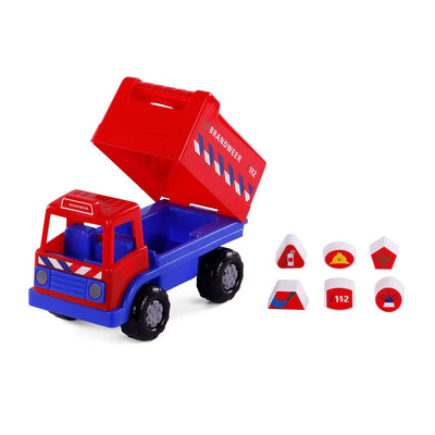 Cavallino Toys Cavallino ehemaliger LKW -Eintopf mit 6 Blöcken, 26 cm