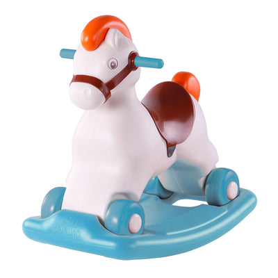 Cavallino Toys Cavallino Schaukelpferd und Wanderwagen