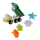 Cavallino Toys Cavallino Beach KiepWagen mit 4 Sandformen grün - afbeelding 4