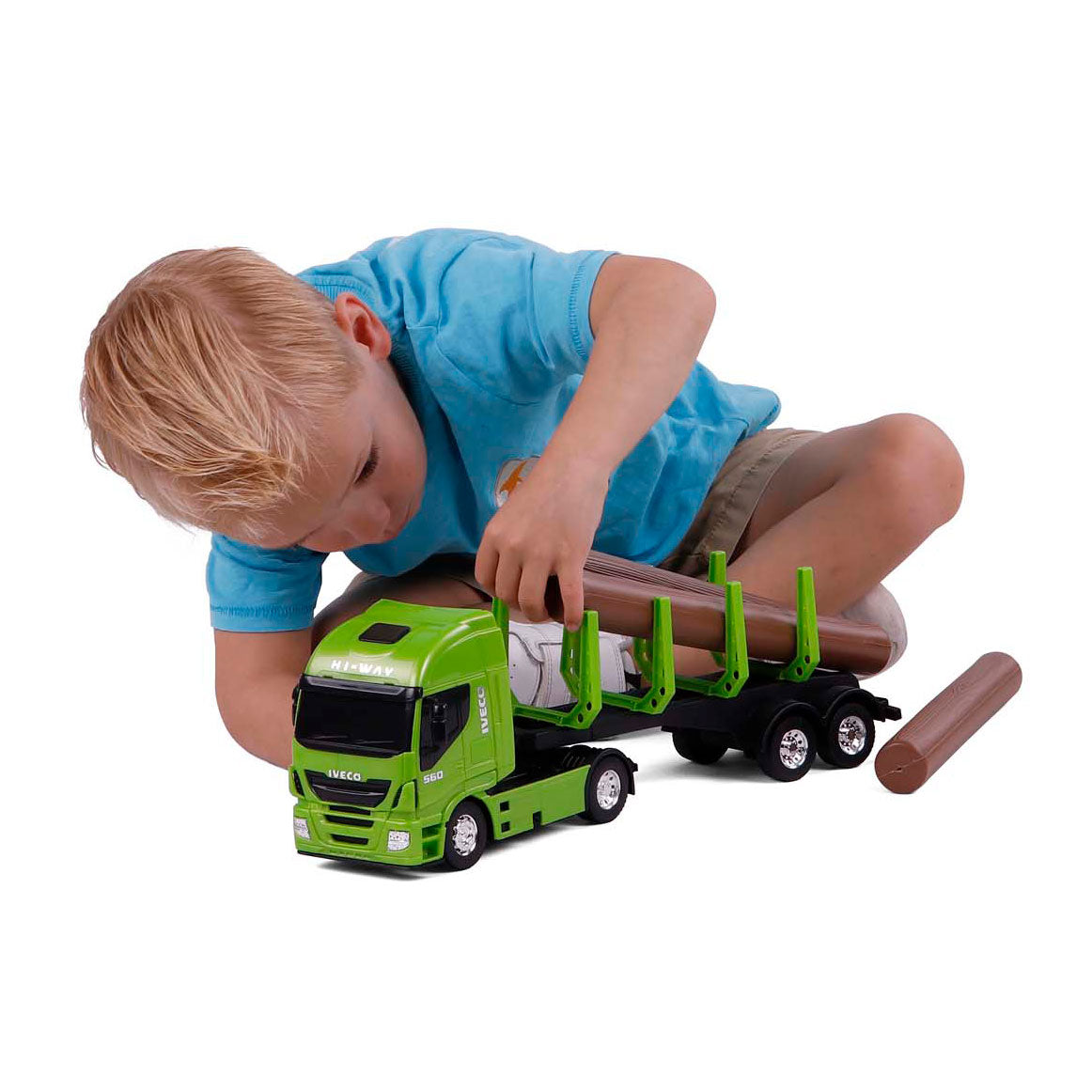 Cavallino Iveco Tree Trunk Truck Skala 1:30