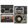 Ootb Tischset Hi-Fi-Elemente 44x29cm 4 sort.