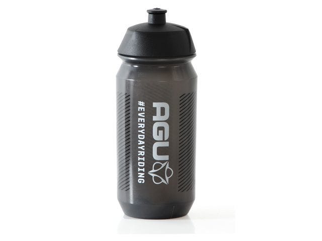 Schwarze Trinkflasche für den Alltag