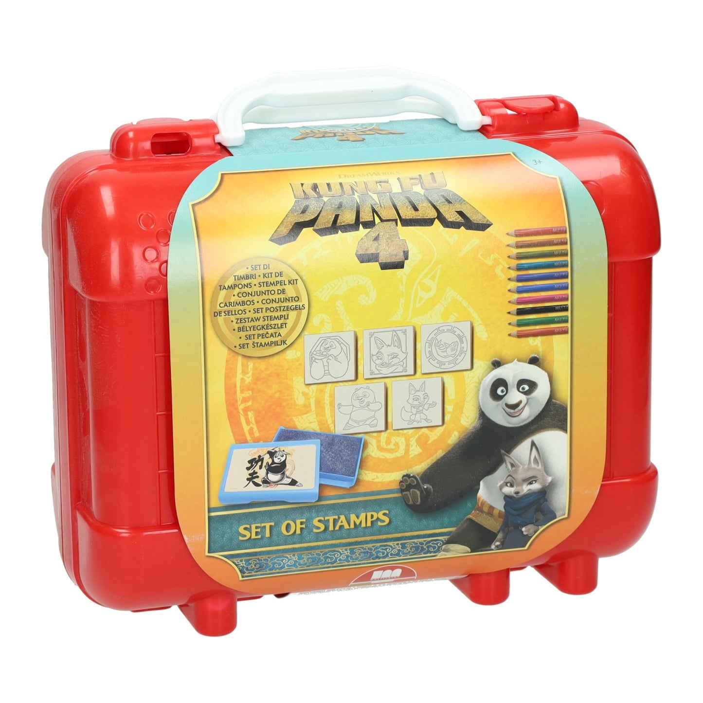 Panda Travel Stamping Farbkoffer