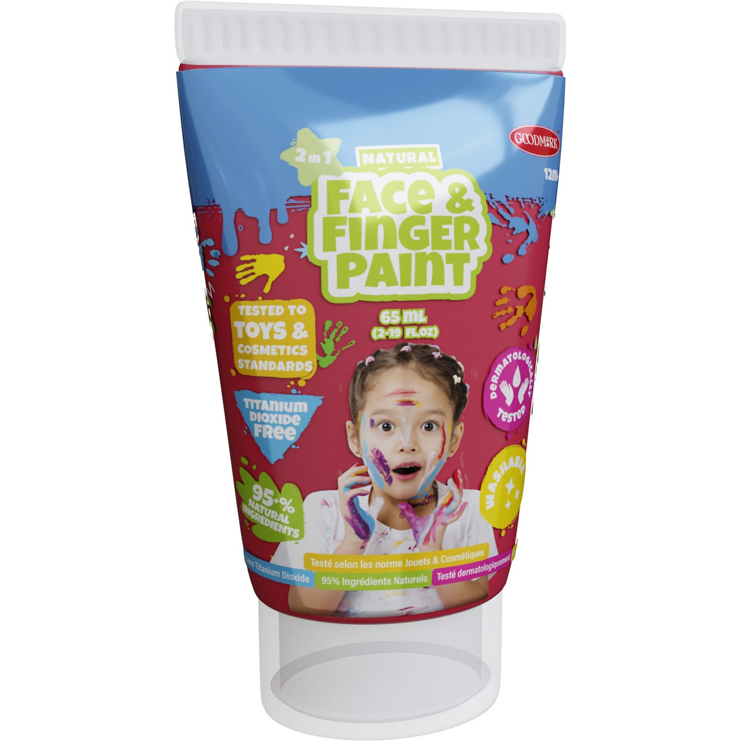 Boti natürlicher Gesichtsfingerpaintrohrrot, 65 ml