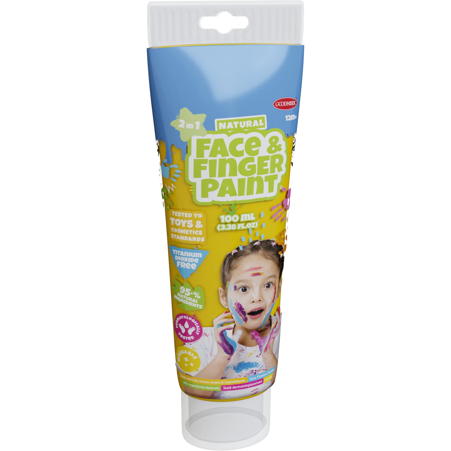 Boti Natural Fingerpaint -Röhrchen, 100 ml