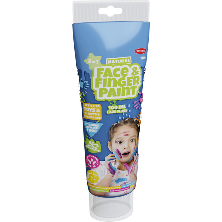 Boti Natural Fingerpaint Rohrblau, 100 ml