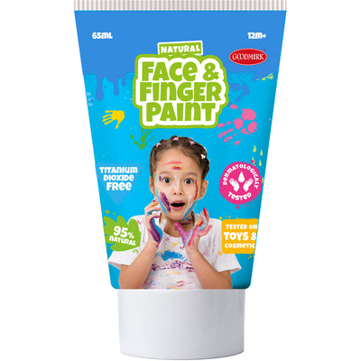 Boti natürlicher Gesichtsfingerpaintrohr blau und rosa, 2x65ml