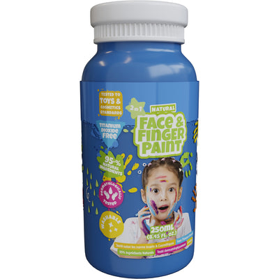 Boti Natural Fingerpaint Flasche Blau, 250 ml