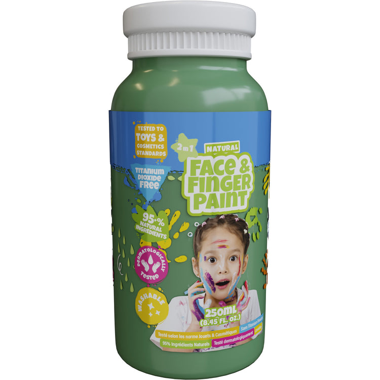 Boti Natural Fingerpaint Flasche Grün, 250 ml