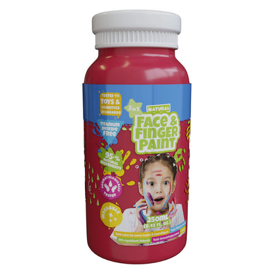 Boti Natural Fingerpaint Flasche Rot, 250 ml