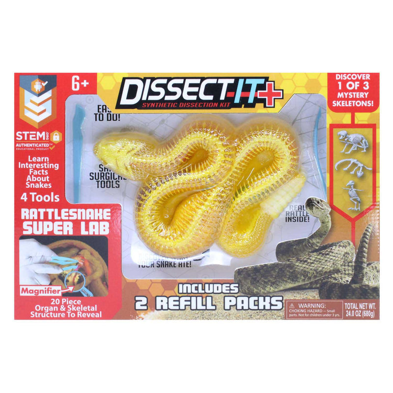 Dissect-it zerlegt eine Klapperschlangen-Mega-Geschenkbox