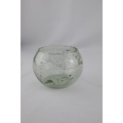 Mansion Atmosphäre Vase Kugelblasenglas 14x14x10cm