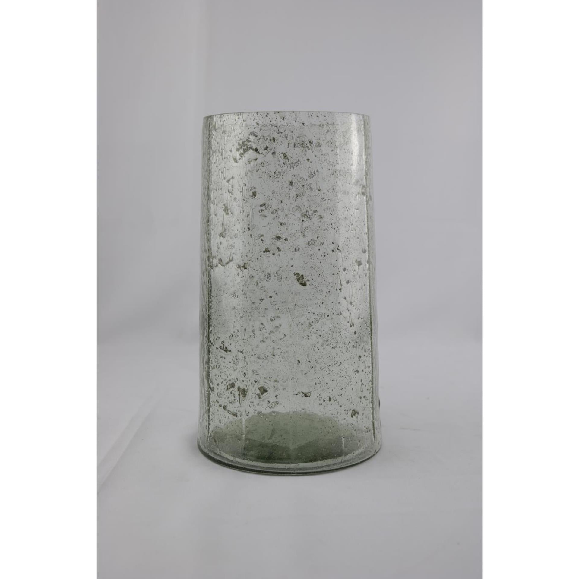 Mansion Atmosphäre Vase Blasenglas 16x16x27cm