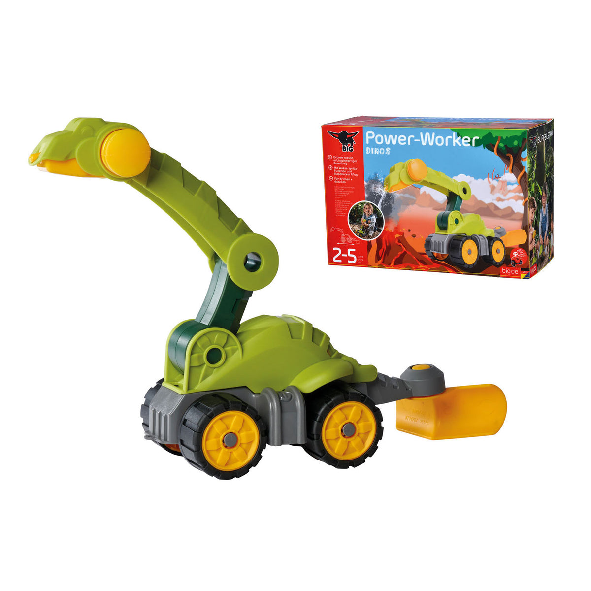 Mini Diplodocus Big Power Worker
