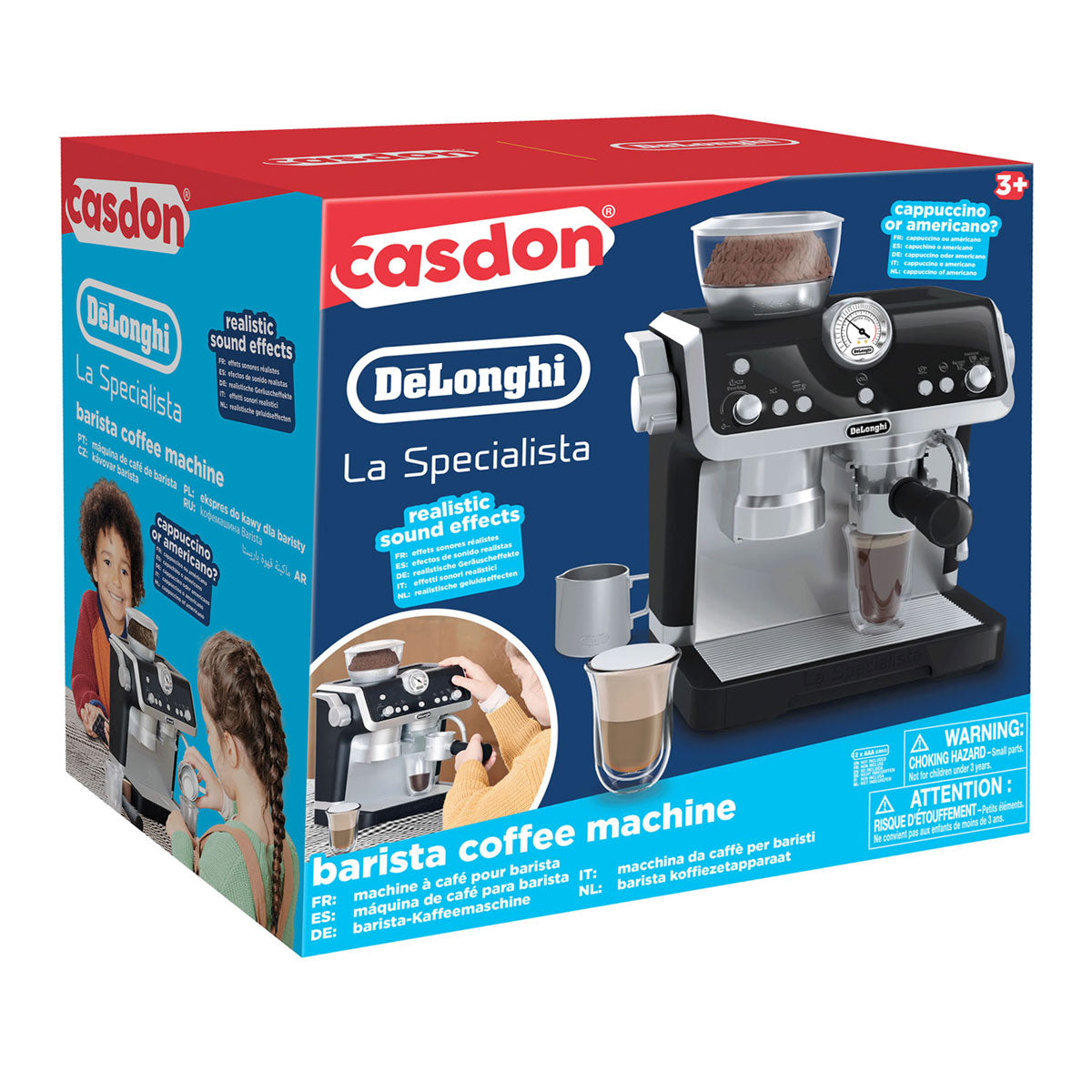 Casdon Casdon Delonghi Barista Spielzeugkaffeemaschinespiele