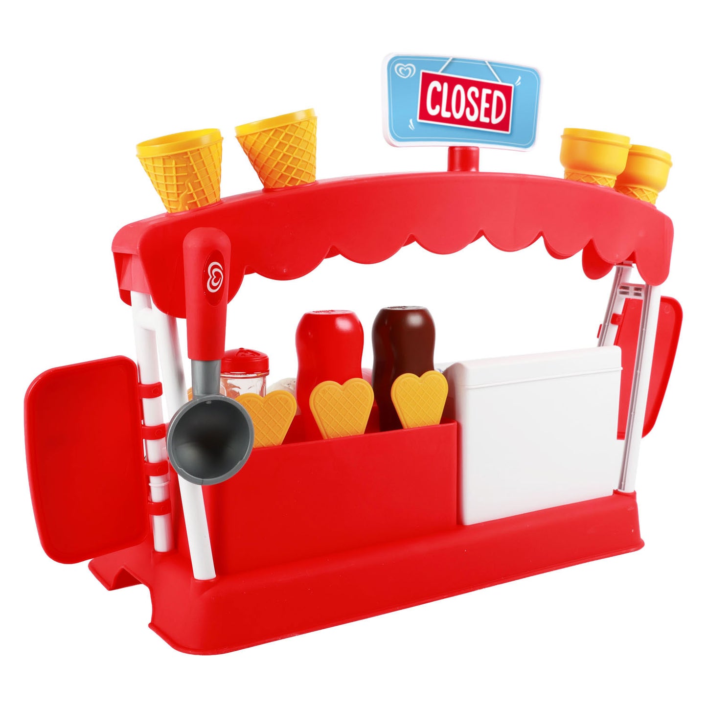 Casdon Ola spielt Eisstand