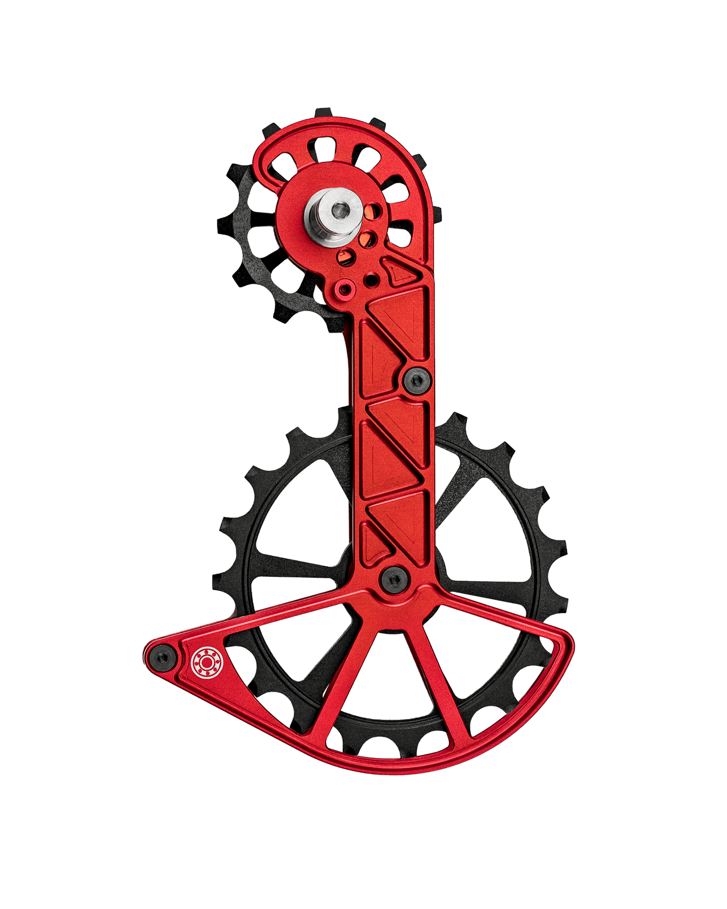 Kugelumwerferkäfig, Umwerferkäfig, übergroß, xtr xt 12-fach, rot