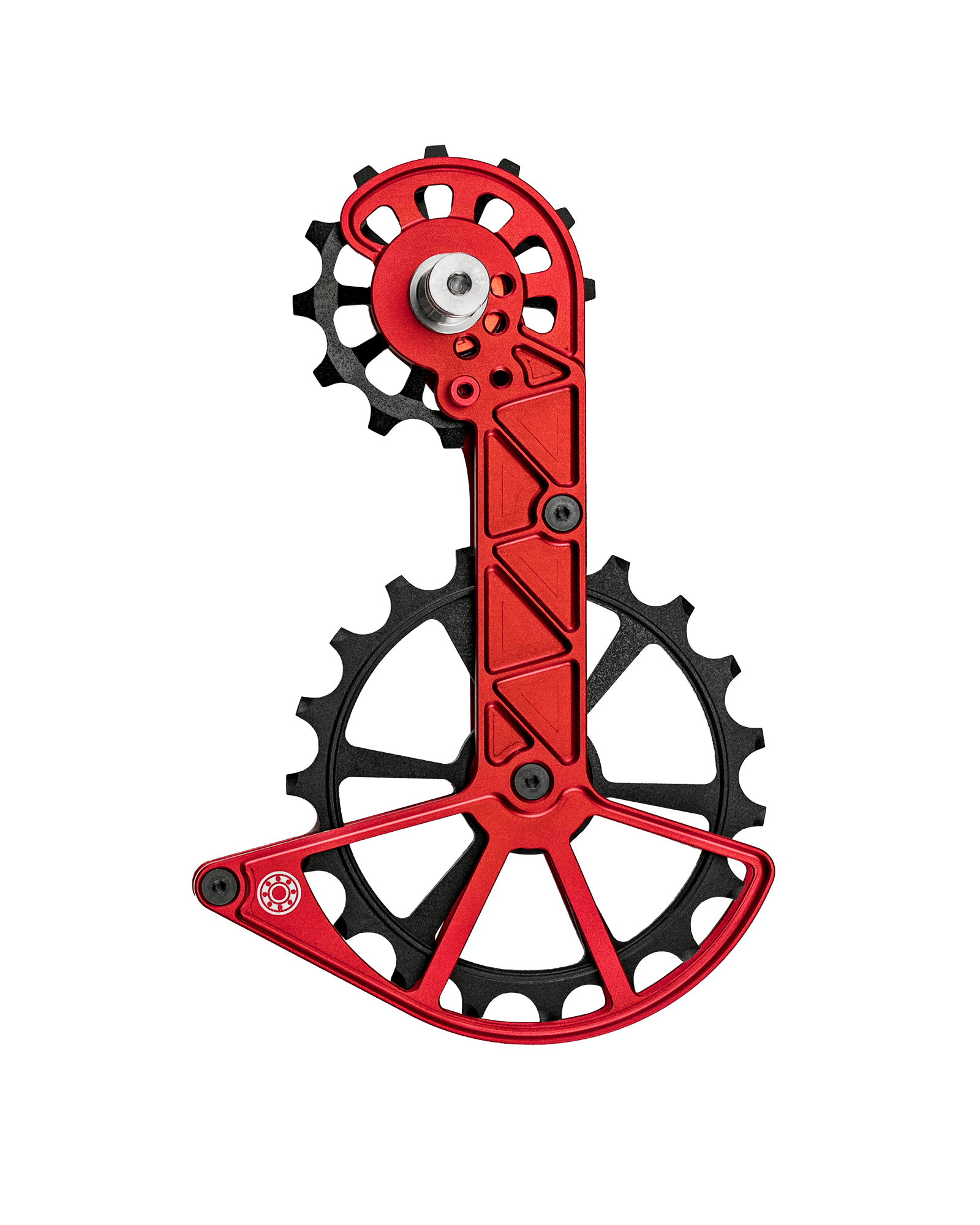 Kugelumwerferkäfig, Umwerferkäfig, übergroß, xtr xt 12-fach, rot