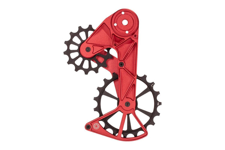 Kugelumwerferkäfig, Umwerferkäfig, übergroß, xtr xt 12-fach, rot