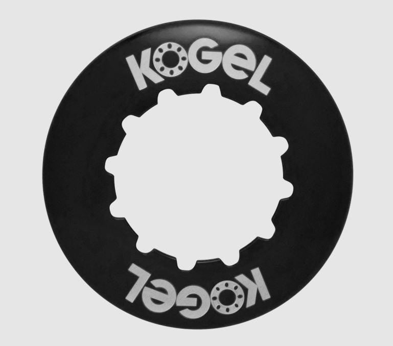 Kugel-Sicherungsring, Centerlock-kompatibler Rotor-Sicherungsring innen, schwarz