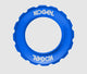 Kugel-Sicherungsring, Centerlock-kompatibler Rotor-Sicherungsring, außen, blau