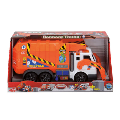 Müllwagen mit leichtem Geräusch