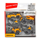 Dickie Volvo Micro Working Vehicles, 5st. - afbeelding 2