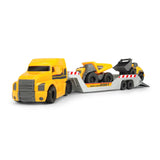 Dickie Volvo Mikrotransporter mit Arbeitsfahrzeugen - afbeelding 1