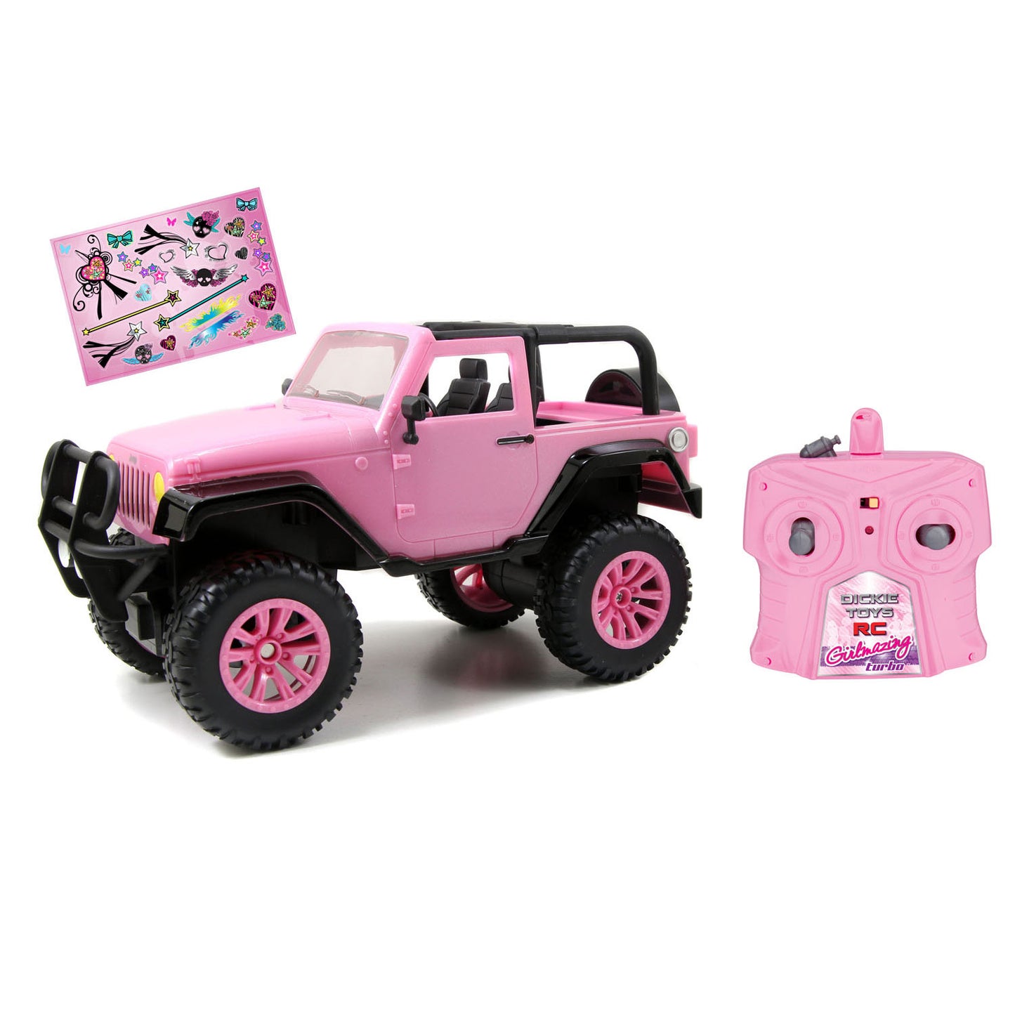 RC Jeep Wrangler Pink