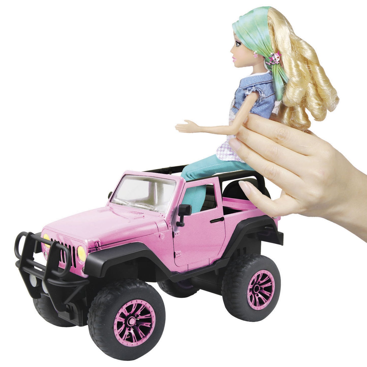 RC Jeep Wrangler Pink