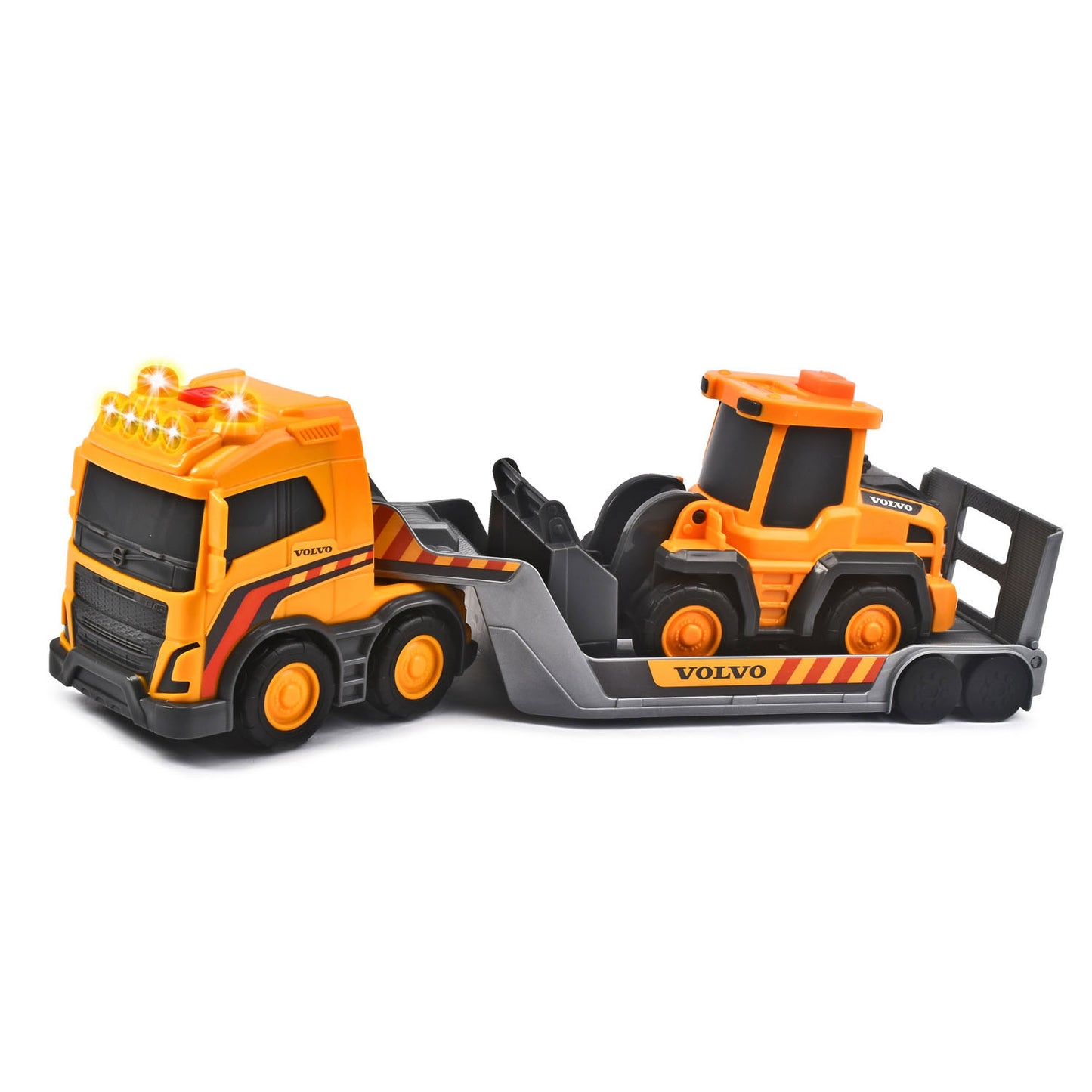 Volvo Truck Team mit Bagger