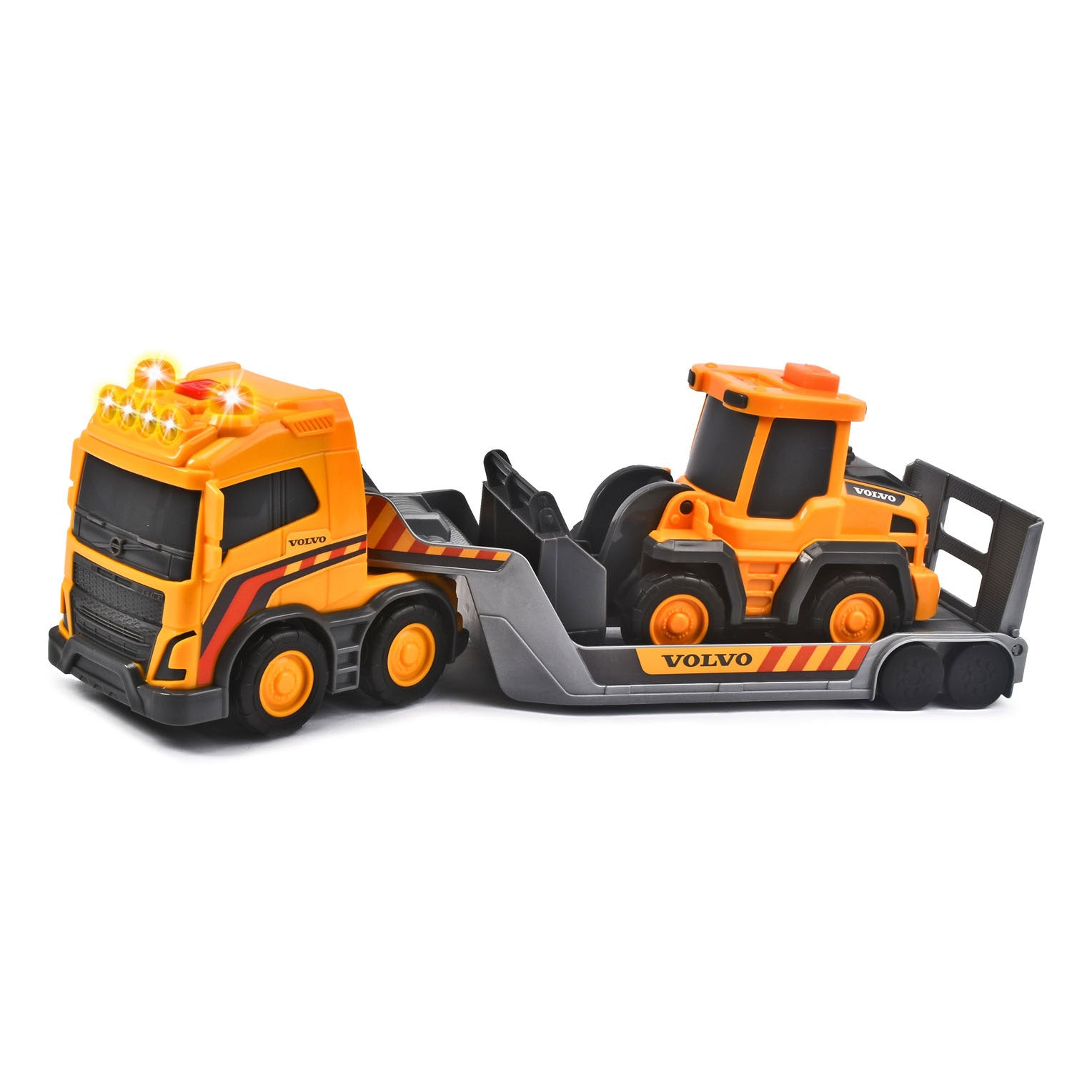 Volvo Truck Team mit Bagger